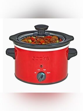 NWB Cooks Silver Version 1.5 Quart Slow Cooker